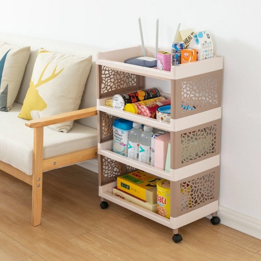 Chariot de rangement 4 niveaux