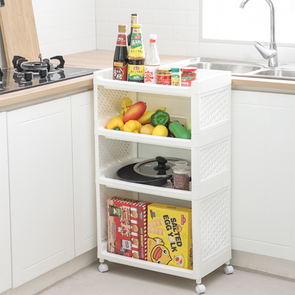 Chariot de rangement 4 niveaux