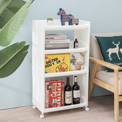 Chariot de rangement 4 niveaux