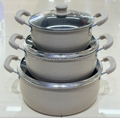 Casserole antiadhésive lot de 3 pcs