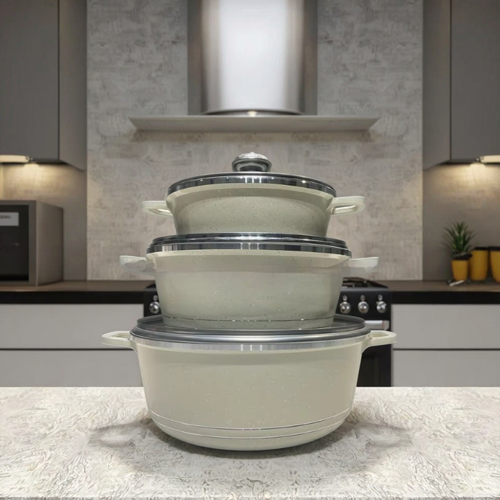 Casserole antiadhésive lot de 3 pcs