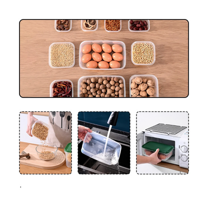 17 Conteneurs alimentaires en plastique