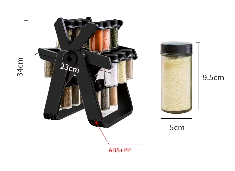 Étagère à épices rotative