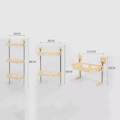 Support de salle de bain 3 niveaux