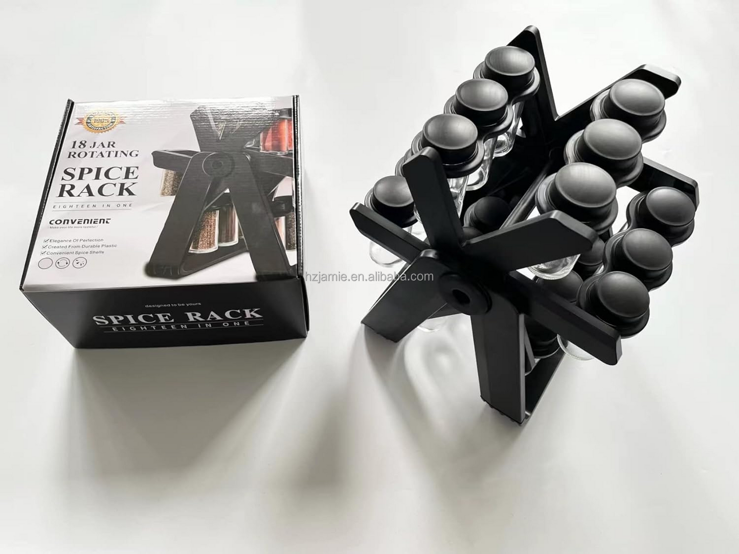 Étagère à épices rotative