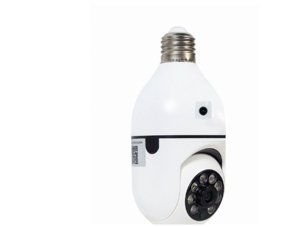 Caméra Ampoule Wi-Fi E27 Rotative 360°