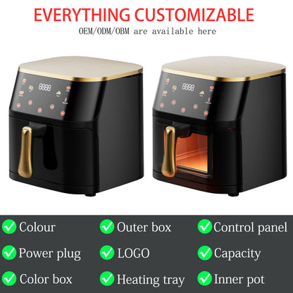 Air Fryer Free Oil 10th Generation 6L 10L 12L