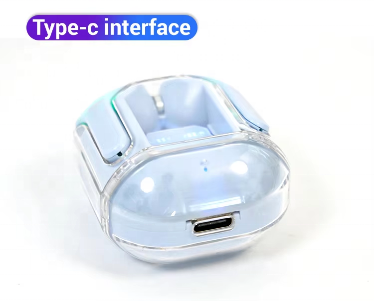 🎧 Écouteurs Sans Fil Transparents 5ᵉ Génération